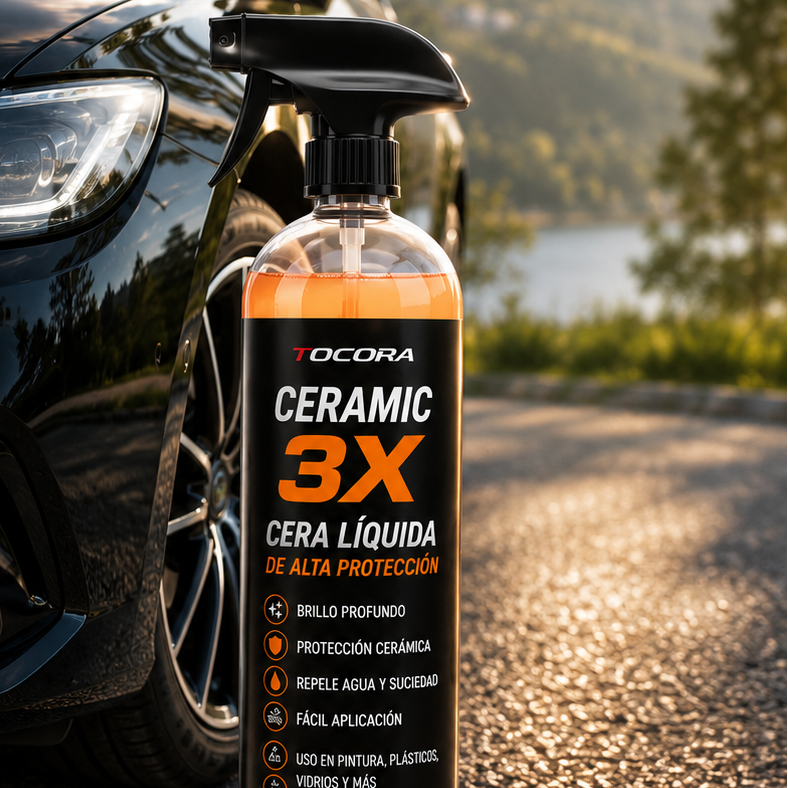 Ceramic 3X - Brillo, protección y repelencia