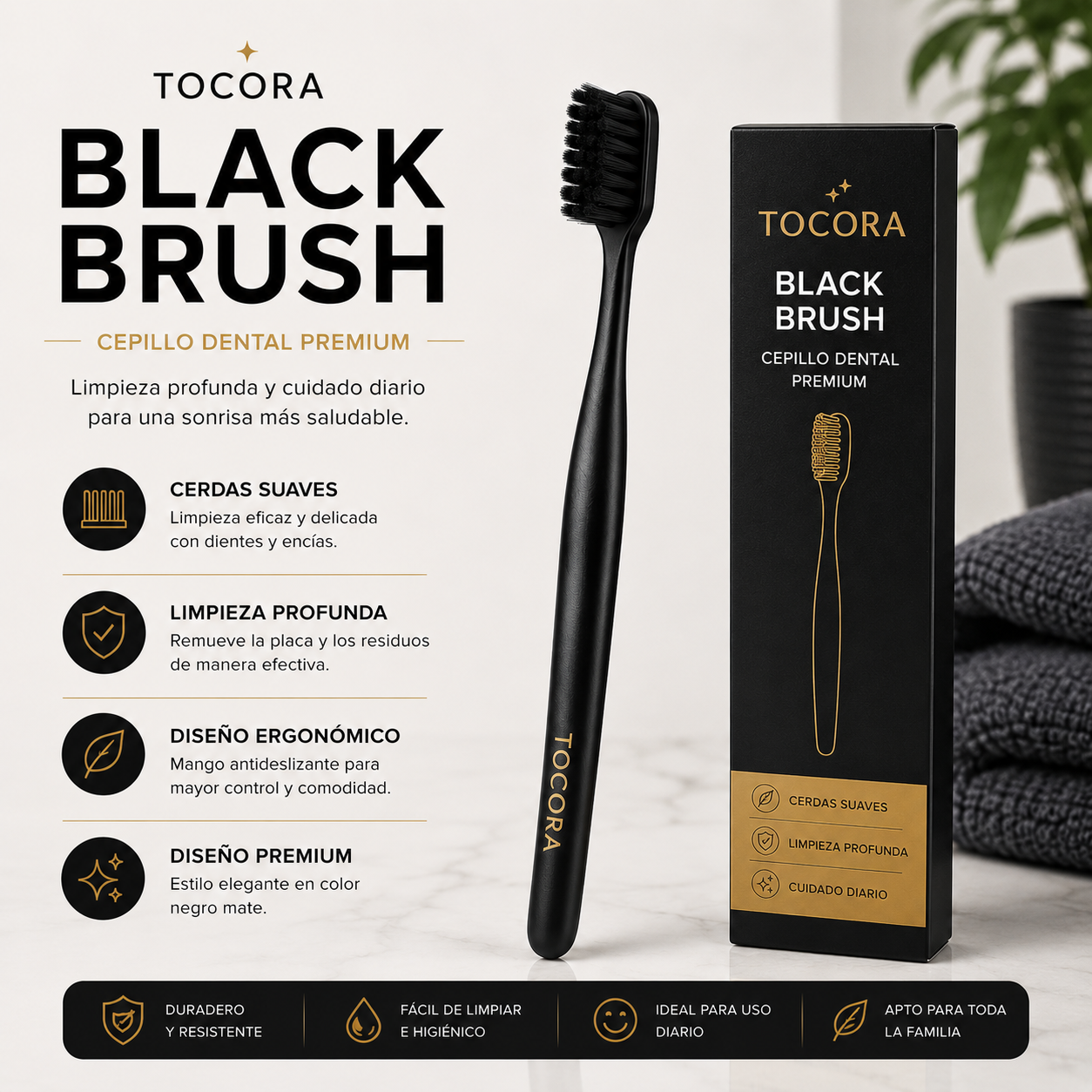 Cepillo Dental Premium Tocora